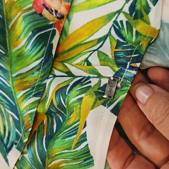 NWT Mexx tropical floral strap summer top, lined, viscose, 14 yrs fits UK 6-8-10 - Picture 14 of 17